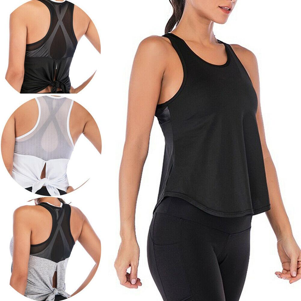 Fitness Sleeveless Yoga Quick Dry Top Undershirt