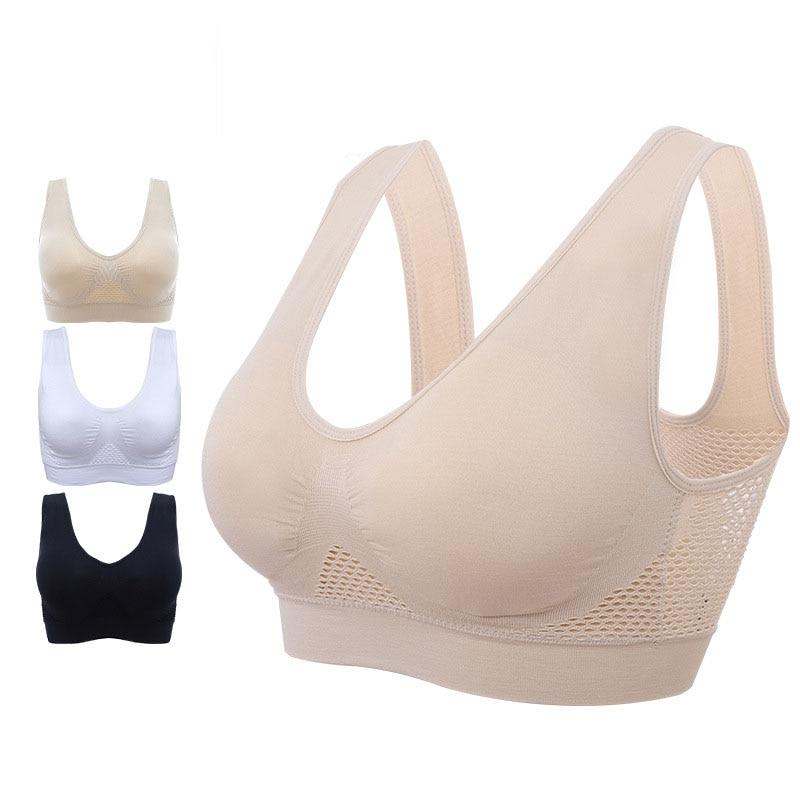 Breathable Mesh Sport Yoga Bra Top