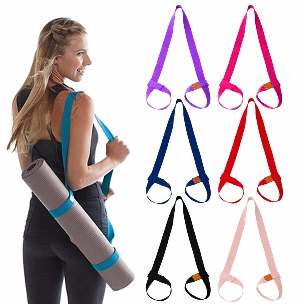 Adjustable Yoga Mat Strap Belt