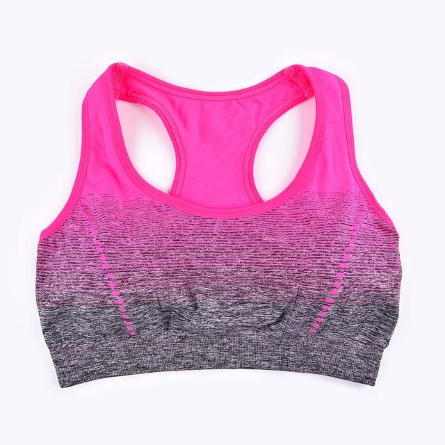 High Stretch Padded Breathable Crop Yoga Top